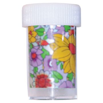 Bell'ure Nagel Folie met gekleurde bloemen