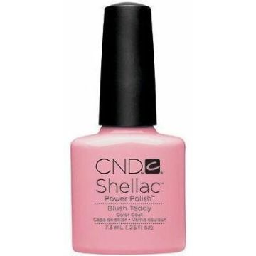 CND Shellac Blush Teddy roze nude parelmoer gellak 7,3 ml