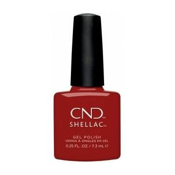 CND Shellac Bordeaux Babe donkerrode bordeaux gellak 7,3 ml