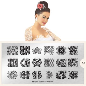MoYou Bridal 06 Stempelplaat