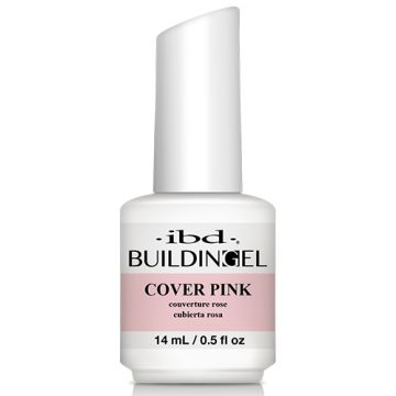 IBD Building Gel Cover Pink 15ml (BIAB) – TPO-vrije Dekkende Roze Gel Builder in a bottle
