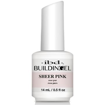 IBD Building Gel Sheer Pink 15ml (BIAB) – TPO-vrije Roze Builder Gel
