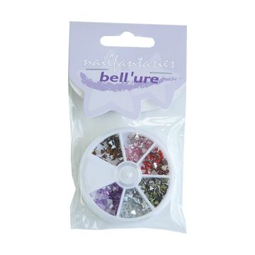 Bell'ure Nail Art CarrouselRhinestones Triangle