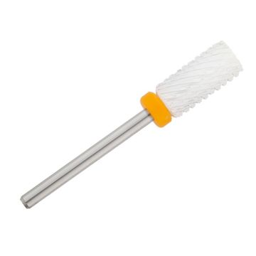 bellure ceramic freesbit cylinder extra rough 060 voor gel biab acryl manicure pedicure, extra grof