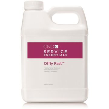 CND Offly Fast 946ml – hydraterende salonremover in grootverpakking voor snelle, milde verwijdering van CND Shellac, Plexigel en Vinylux