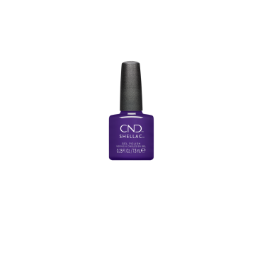 CND Shellac Battle Royale blauw-violette crème gellak 
