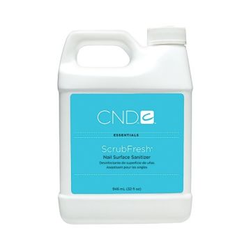 CND ScrubFresh 946ml – professionele nagelreiniger en tijdelijke dehydrator in grootverpakking