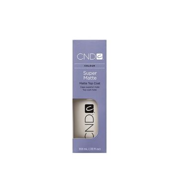 CND Super Matte Top Coat 9.8ml – Ultra Matte Finish voor Nagellak