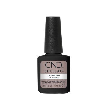 CND™ SHELLAC™ Unearthed 12,5 ml professionele beige taupe gellak flesje