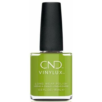 CND VINYLUX Crisp Green #363 groene professionele nagellak van 15 ml.