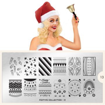 MoYou Festive 13 Stempelplaat (Pasen)