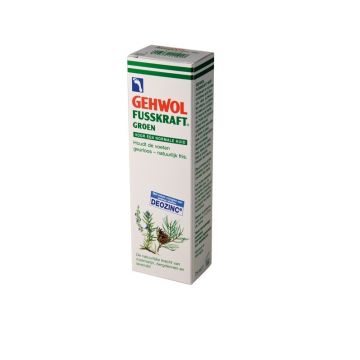 “Gehwol Fusskraft Groen 75 ml – voetcrème voor normale huid, verfrissend en hydraterend”