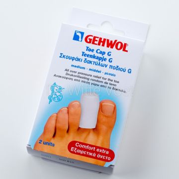 Gehwol Teenkapje G Medium bescherming tegen druk en wrijving