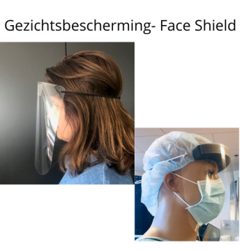 Gezichtsbescherming- Face Shield