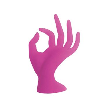 Bell'ure Glazen Hand Roze