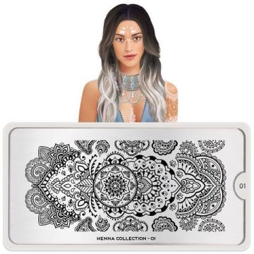 MoYou Henna 01 Stempelplaat