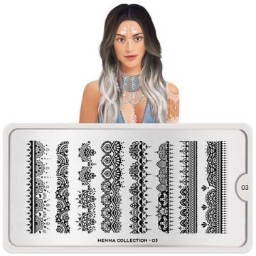 MoYou Henna 03 Stempelplaat