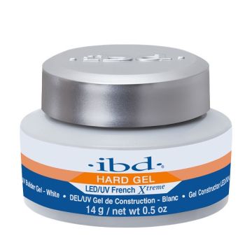 IBD LED/UV French Xtreme White 14g – Gel Constructeur Blanc Sans TPO
