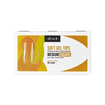 IBD Soft Gel Tips Medium Square 
