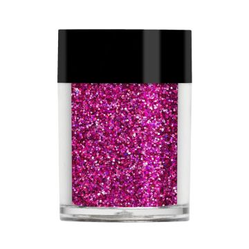 Lecenté Darkest Pink holographic glitter