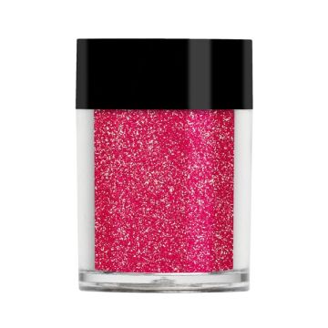 Lecenté girlfriend pink iridescent glitter