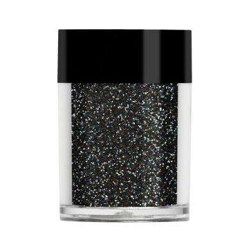 Lecenté Rainbow Black iridescent glitter