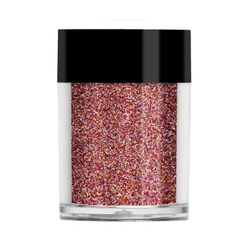 Lecenté red holographic glitter