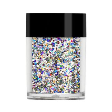 Lecenté Silver holographic multi glitz glitter