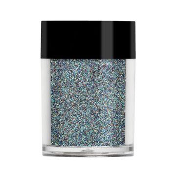 Lecenté Turquoise iridescent glitter