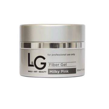 L&G Fiber Gel Milky Pink 30ml