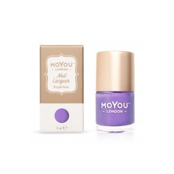 Purple Rain Stamping Nail Polish