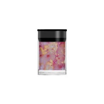 lecenté Pink Granite Nail Foil