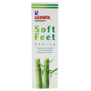 Gehwol Soft Feet Peeling 125ml voetenpeeling voor zachte voeten