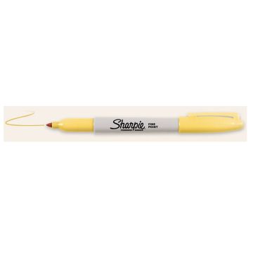 Sharpie Pen Banana Clip Yellow