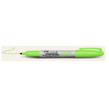 Sharpie Pen Neon Green