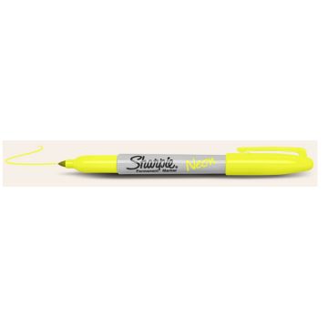 Sharpie Pen Neon Yellow