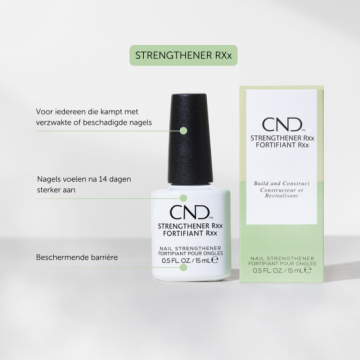 CND Strengthener RXX 15ml – Nagelverharder voor zwakke en beschadigde nagels