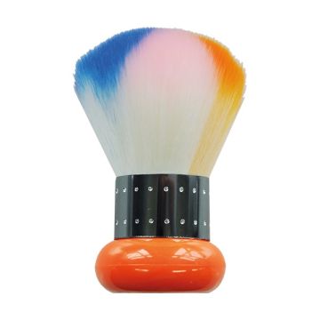 Bell'ure Stofborstel multicolor, Borstel het stof zachtjes weg van nagel, nagelriemzone en vinger