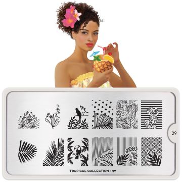 MoYou Tropical 29 stempelplaat