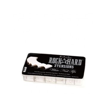 Artistic Rock Hard Nail Xtensions White pack 500 professionele witte nageltips voor French manicure verlengingen