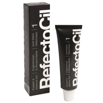 refectocil zwart 1 wimperverf en wenkbouwverf