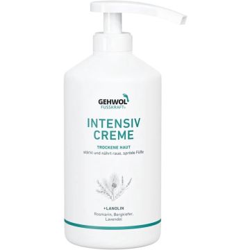 Gehwol Fusskraft Blauw - Intensive Cream 500ml voor droge voeten