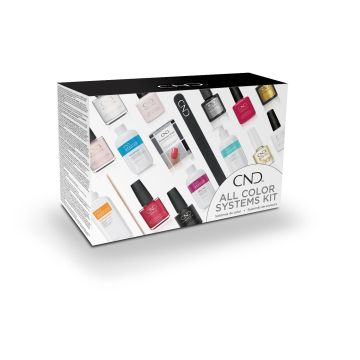 CND™ ALL COLOR SYSTEMS KIT - shellac starterskit
