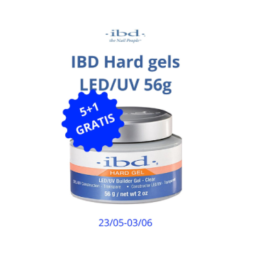 IBD LED/UV BUILDER CLEAR GEL 56G 5+1 GRATIS 
