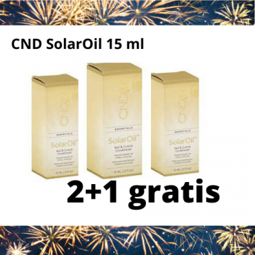 CND SolarOil 15 ml 2+1 GRATIS 