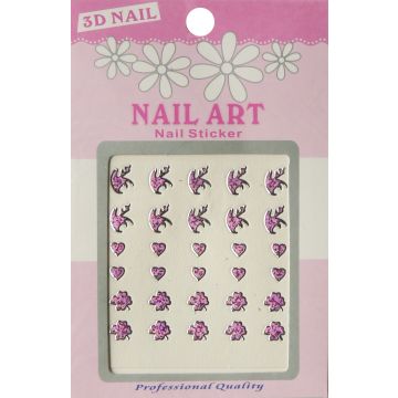 Bell'Ure 3D Nail Art Stickers