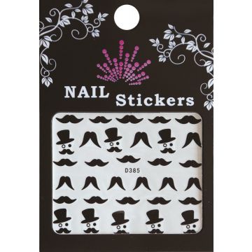 Bell'Ure Nail Stickers Moustache