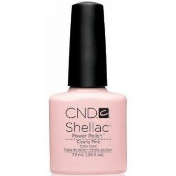 CND Shellac Clearly Pink 7