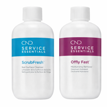 CND ScrubFresh + OFFLY FAST Remover Kit (2 x 222 ml)