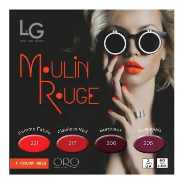 L&G Moulin Rouge Collection 4 pc